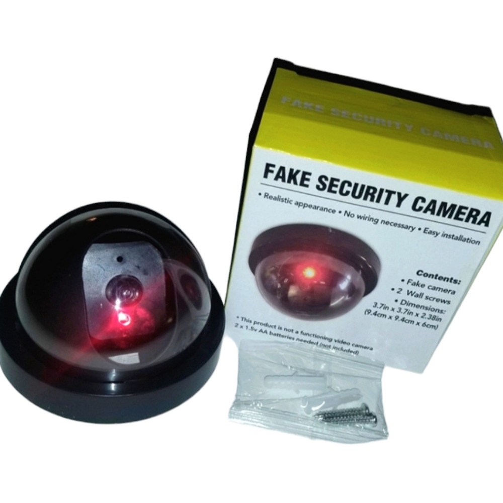 FAKE Security Camera ~ Robbers Think Twice! Theft Safety Protection Great Gift